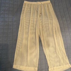Mesh beach pants